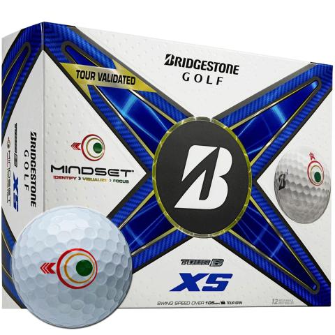 Bridgestone 2024 Tour B XS Mindset Golf Balls White/Dozen