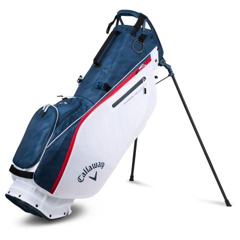 Callaway HyperLite Zero Golf Stand Bag Navy/Houndstooth/White/Red