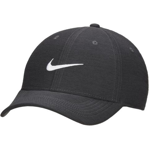 Nike Dri-FIT Club Structured Heathered Cap Black/Dark Smoke Grey/White