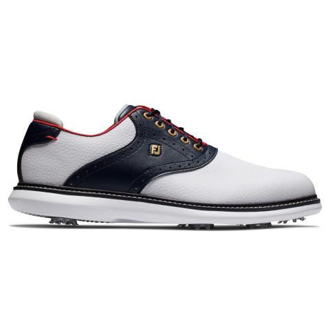 FootJoy Limited Edition Traditions Golf Shoes White/Red/Navy