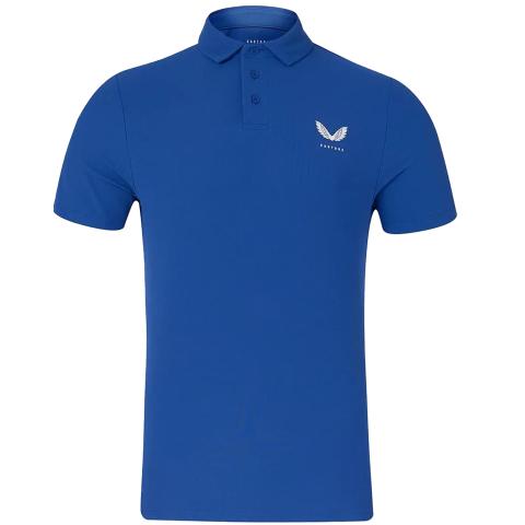 Castore Engineered Polo Shirt Royal Blue