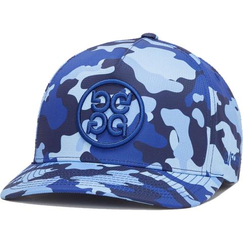 G/FORE Camo Circle G's Ripstop Snapback Hat Space Camo
