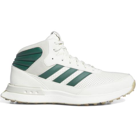 adidas S2G SL Mid Golf Shoes Off White/Collegiate Green/Alumina