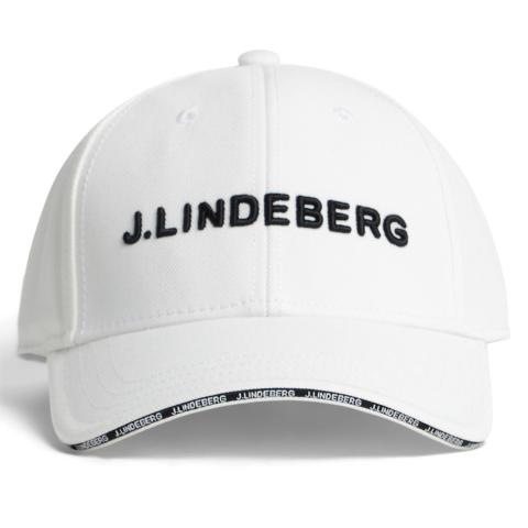 J Lindeberg Hennric Baseball Cap White
