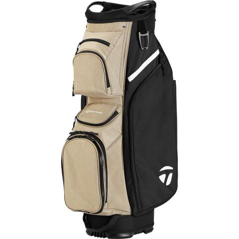 TaylorMade Lite Golf Cart Bag Black/Tan