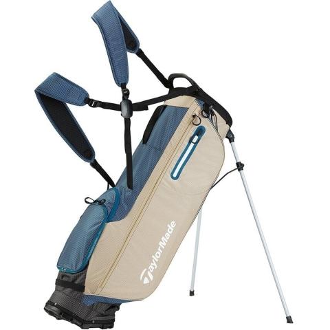TaylorMade Flextech Carry Stand Bag Navy/Tan/White