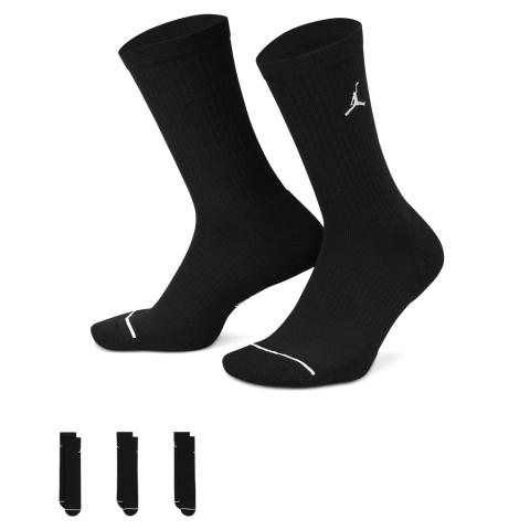 Nike Jordan Everyday Crew Socks Black / Pack of 3