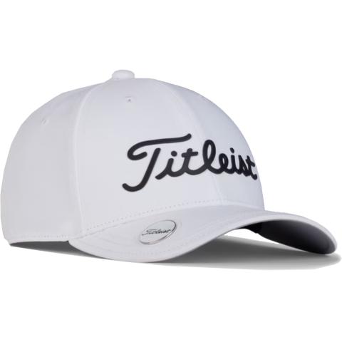 Titleist Junior Players Performance Ball Marker Golf Cap White/Black