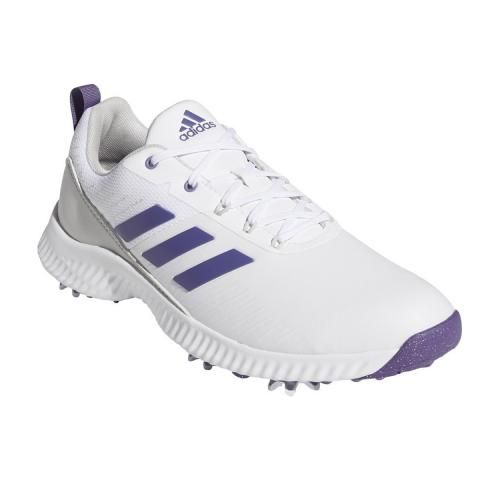 adidas Response Bounce 2.0 Ladies Golf Shoes White/Tech Purple/Grey One ...