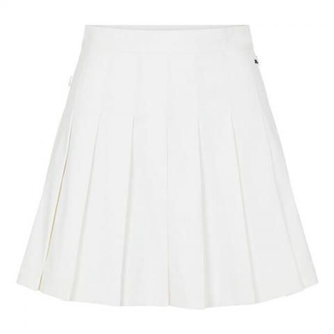 J Lindeberg Adina Ladies Golf Skirt White | Scottsdale Golf
