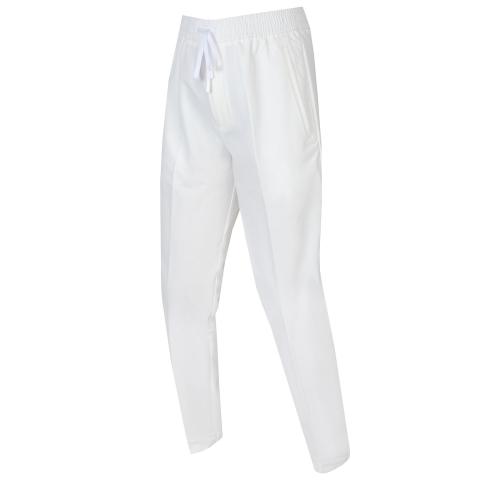 BOSS T Flex Golf Trousers White 100