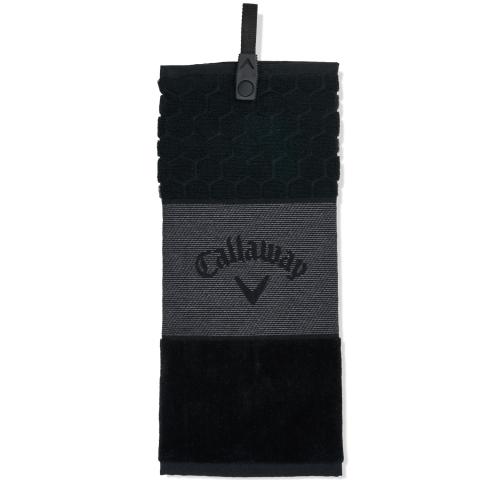 Callaway Trifold Golf Towel Black