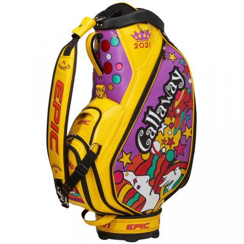Callaway The Open Limited Edition Golf Tour Staff Bag Yellow ...