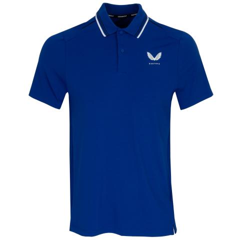 Castore Tech Polo Shirt Royal Blue