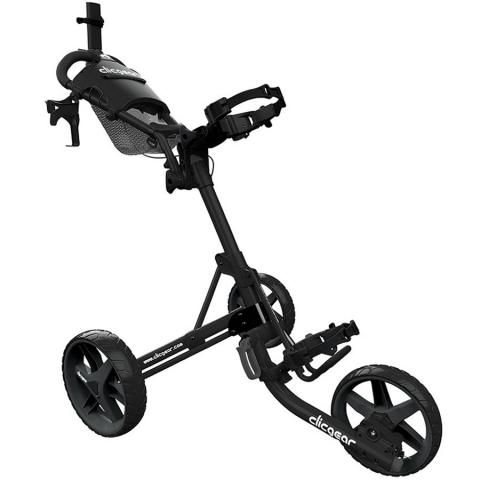 Clicgear 4.0 3-Wheel Push Golf Trolley Black