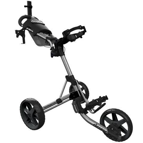 Clicgear 4.0 3-Wheel Push Golf Trolley Silver