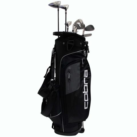 Cobra Fly XL Speed Mens Golf 11 Piece Package Set Mens / Right Handed / Stand Bag / Graphite Woods/Steel Irons