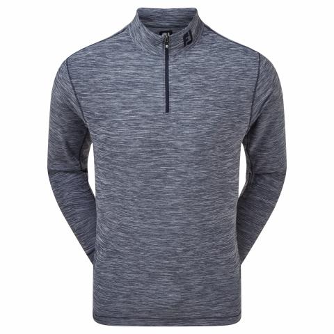 FootJoy Space Dye Brushed Chill Out Zip Neck Golf Sweater