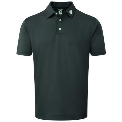FootJoy Stretch Pique Solid Polo Shirt Charcoal 92420