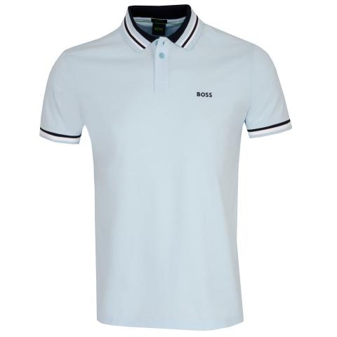 BOSS Paddy 2 Polo Shirt Open Blue 471 | Scottsdale Golf