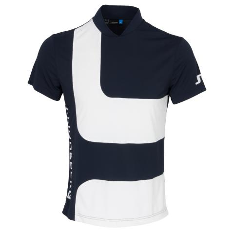 J Lindeberg Roky TX Torque Polo Shirt JL Navy | Scottsdale Golf