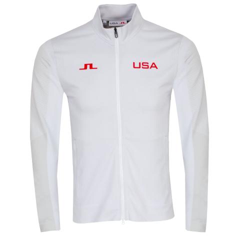 J Lindeberg x USA Herve Seamless Sweater White