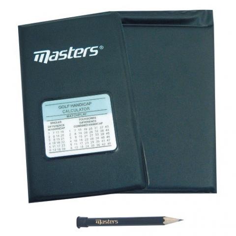 Masters Deluxe Golf Scorecard Holder Keep your card organised in style