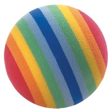 Masters Rainbow Foam Practice Golf Balls Pack of 6 Practice balls to be used at home