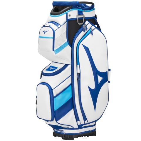 Mizuno Tour Golf Cart Bag White/Blue