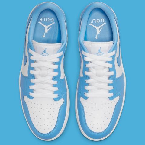 Nike Air Jordan 1 Low Golf Shoes White/University Blue | Scottsdale Golf