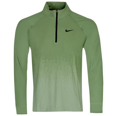 Nike Dri-FIT ADV Golf Sweater Oil Green/Honeydew/Black