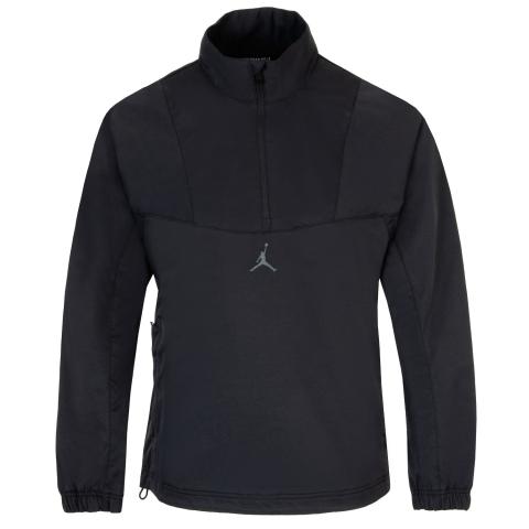 Nike Jordan Sport Sustainable Materials Zip Neck Golf Sweater Black/Anthracite