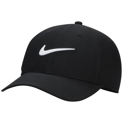 Nike Dri-FIT Club Structured Swoosh Cap Black/White