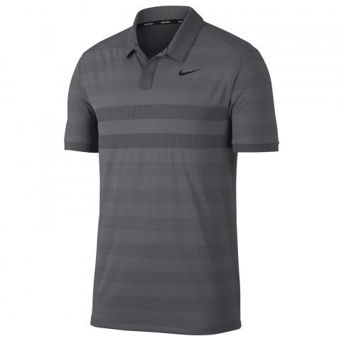 nike golf zonal stripe polo shirt