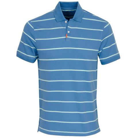 Nike The Nike Polo Striped Polo Shirt Blue | Scottsdale Golf