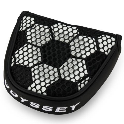 Odyssey Soccer Mallet Putter Headcover White/Black