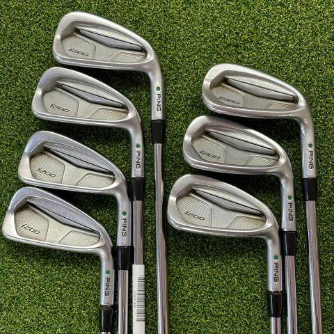 PING i200 Golf Irons - Used Mens / Right Handed / 4-PW (7 clubs) / Stiff