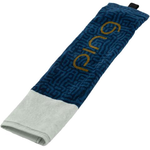 PING G Le3 Ladies Golf Towel Navy/Gold