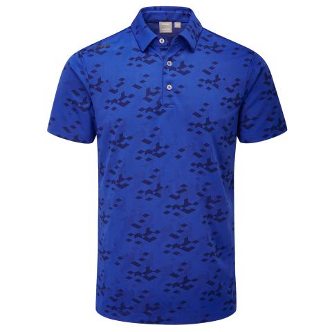 PING Rae Golf Polo Shirt Blue Surf | Scottsdale Golf