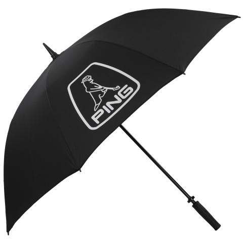 PING Single Canopy Golf Umbrella Black/White