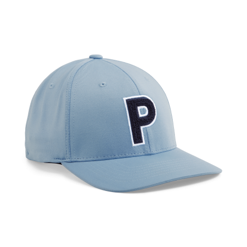 PUMA Chenille P Baseball Cap Zen Blue/Deep Navy