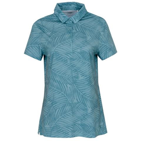 PUMA MATTR Fern Ladies Golf Polo Shirt Bold Blue
