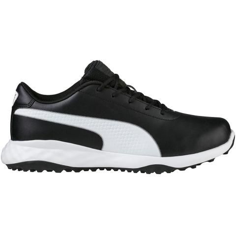 black golf shoes