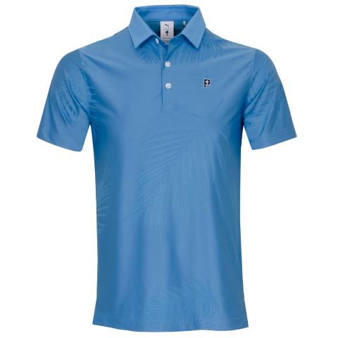 PUMA PTC Jacquard Polo Shirt Regal Blue