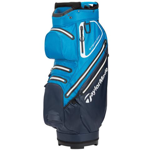 TaylorMade Storm Dry Waterproof Golf Cart Bag Navy Blue