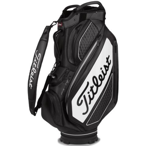 Titleist Tour Series Premium StaDry Waterproof Golf Cart Bag Black/White