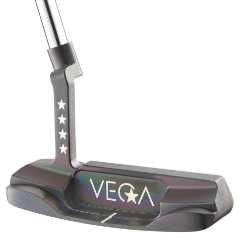 VEGA VP-04 Black Rainbow Limited Edition Golf Putter Mens / Right Handed