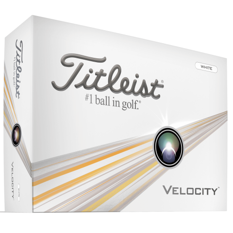 Titleist Velocity Golf Balls White / Dozen