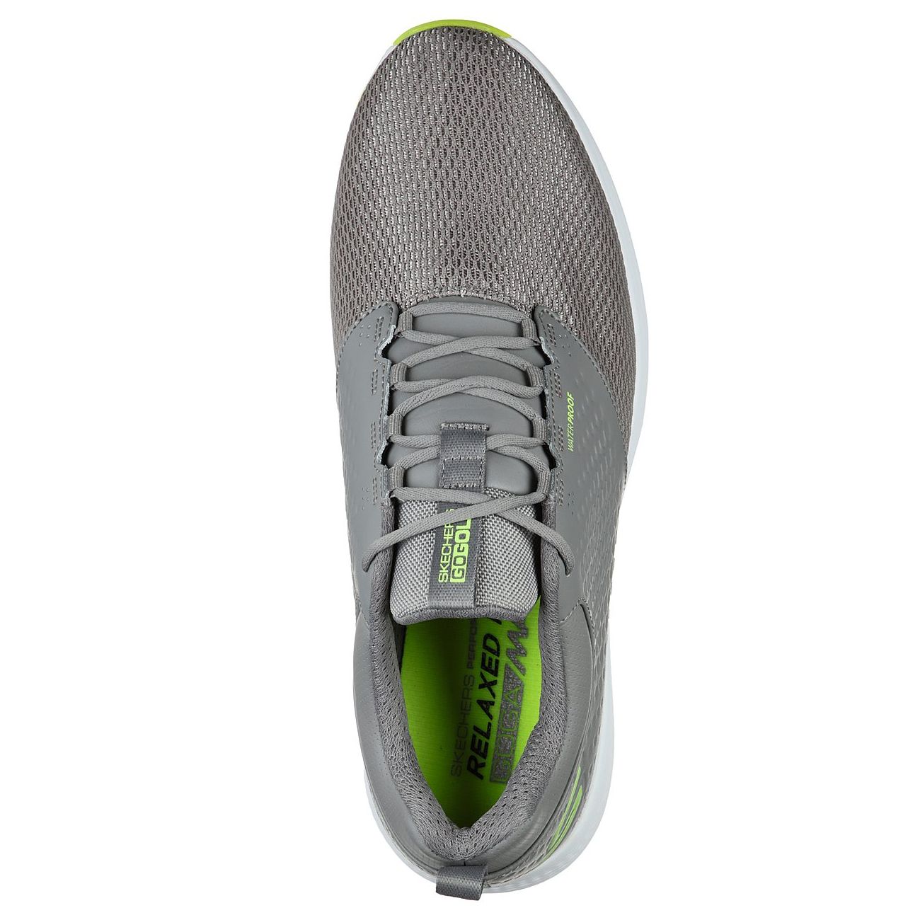 Skechers GO GOLF Elite V4 Prestige Golf Shoes Grey/Lime | Scottsdale Golf