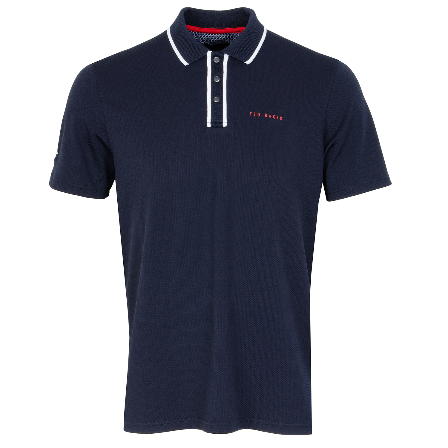 Ted Baker Bunka Technical Polo Shirt Navy SS20 | Scottsdale Golf